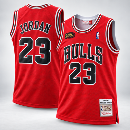 Unisex Michael Jordan #23 Chicago Bulls 1997-98 Hardwood Classics Basketball Jersey - All Stitched