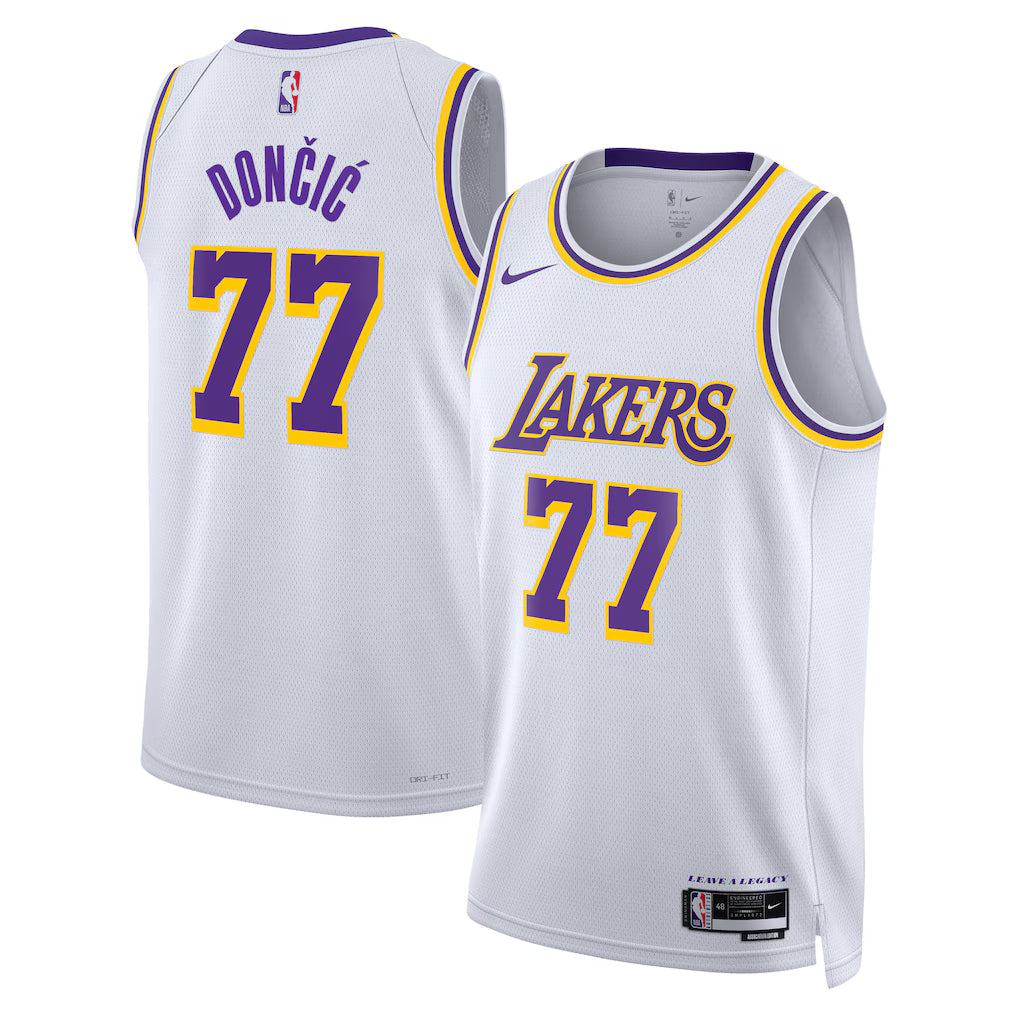 Unisex Los Angeles Lakers Luka Dončić Swingman Jersey - All Stitched