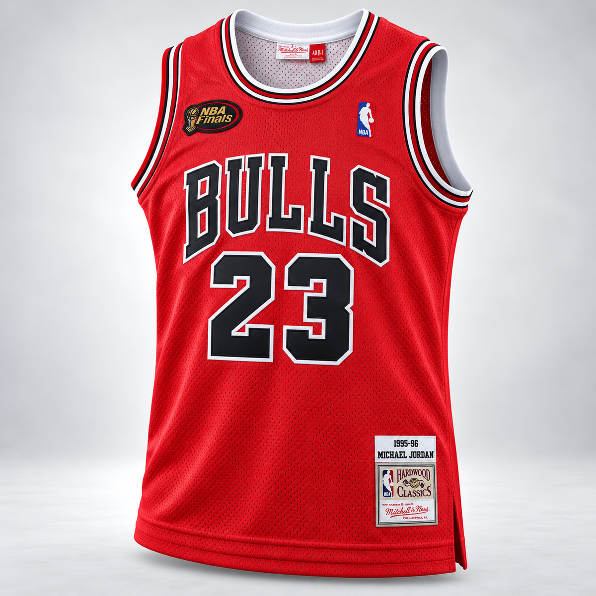 Unisex Michael Jordan #23 Chicago Bulls 1997-98 Hardwood Classics Basketball Jersey - All Stitched