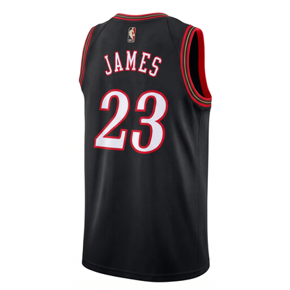 LeBron James Royal Swingman Jersey Philadelphia 76ers - All Stitched