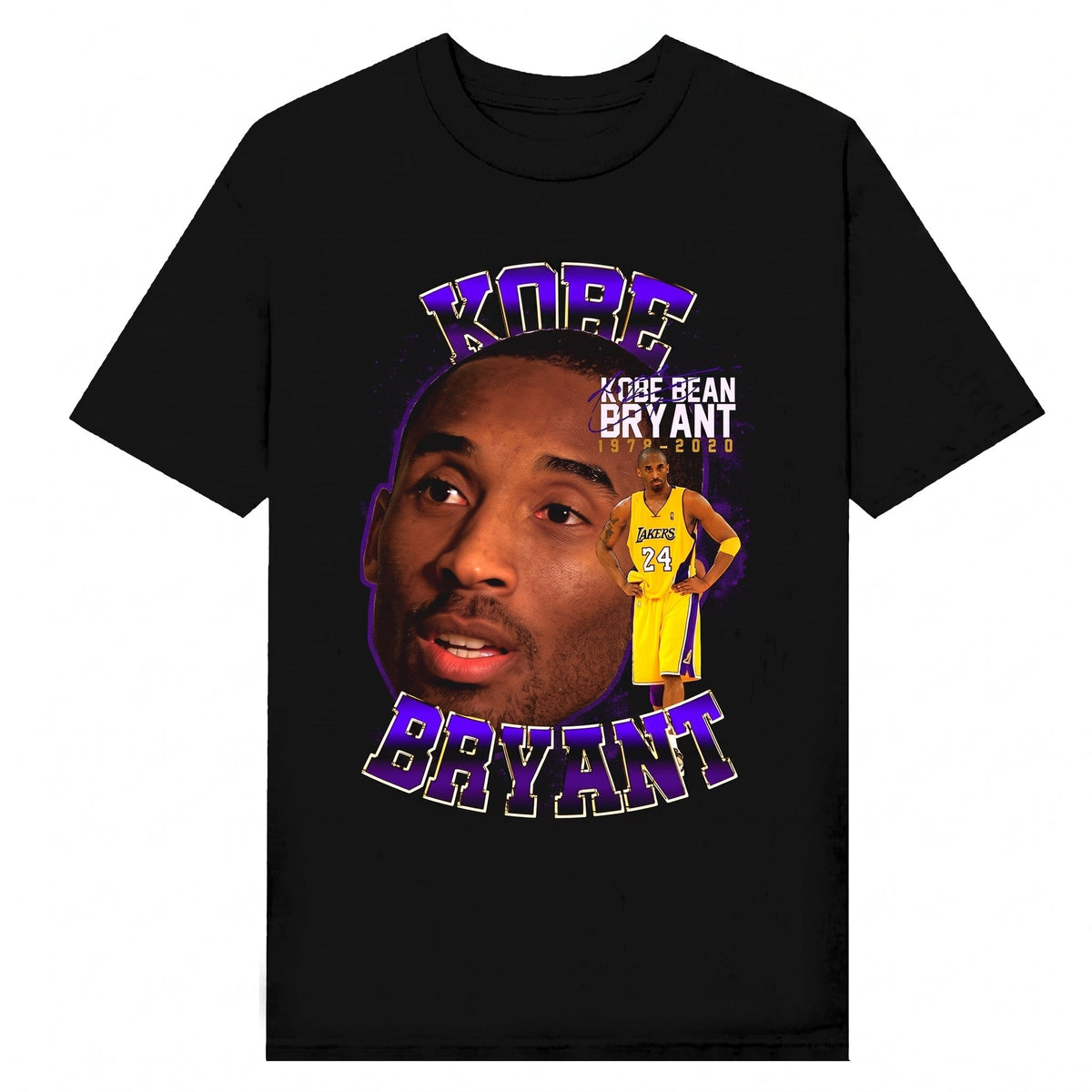 Kobe Bean Bryant Black t-shirt