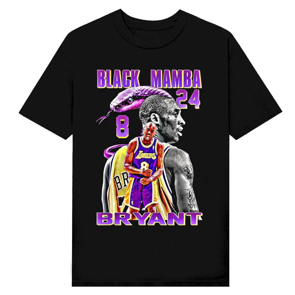 Kobe is the Black Mamba Black t-shirt