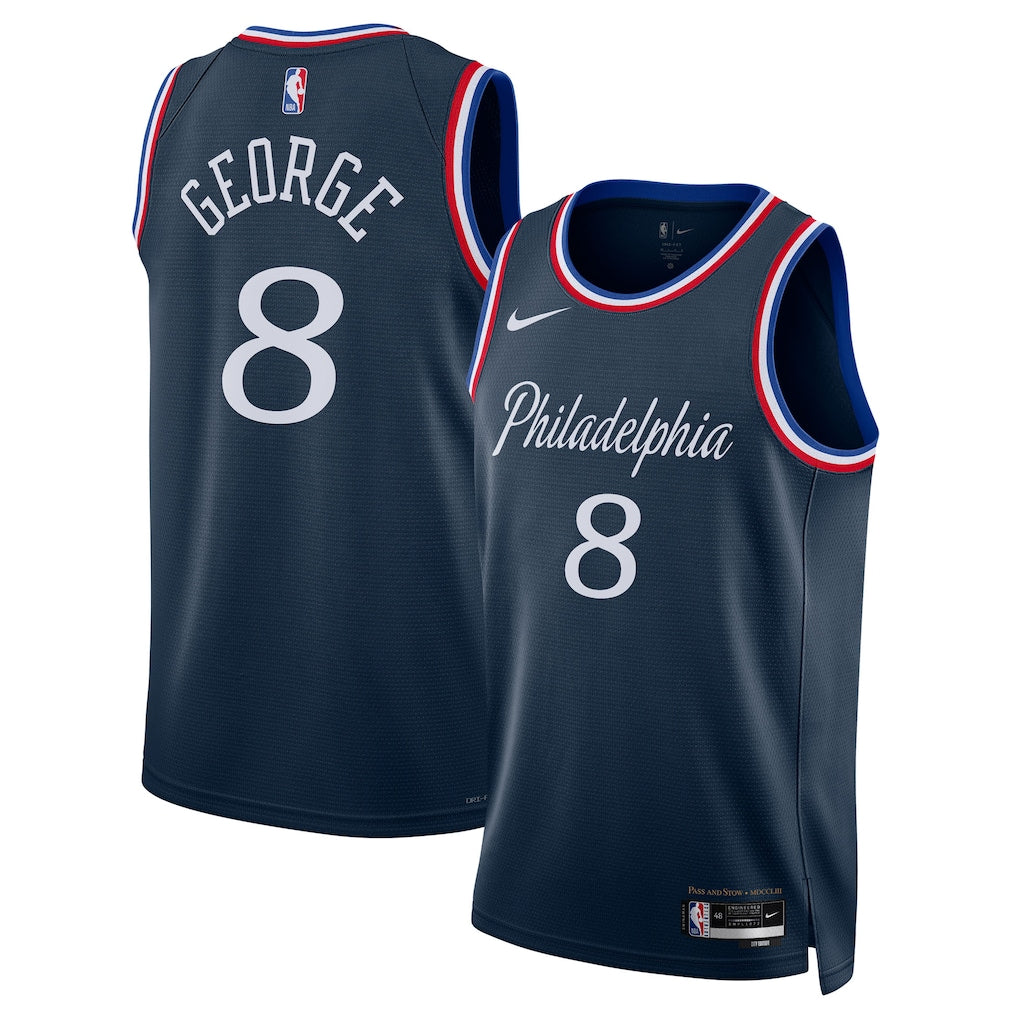Philadelphia 76ers Nike 2025/26 Edition Swingman Jersey - Paul George - Unisex