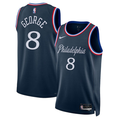 Philadelphia 76ers Nike 2025/26 Edition Swingman Jersey - Paul George - Unisex