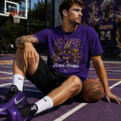 Black Mamba Legend Tshirt - Unisex Purple