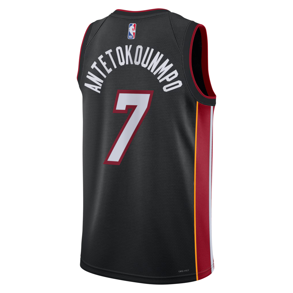 Giannis Antetokounmpo Miami Heat #7 Swingman Jersey Collection – Unisex