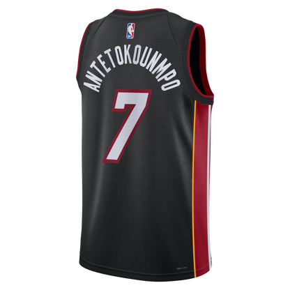 Giannis Antetokounmpo Miami Heat #7 Swingman Jersey Collection – Unisex