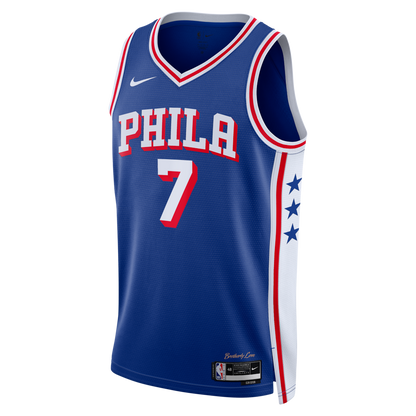 Philadelphia 76ers Edition Swingman Jersey Jaylen Brown - All Stitched